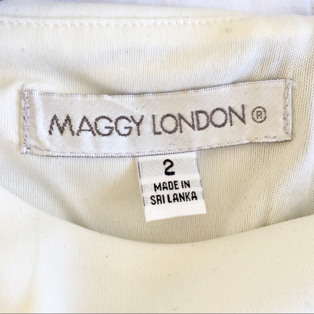 NWOT Maggy London Color Block Dress Petit - Picture 5 of 7